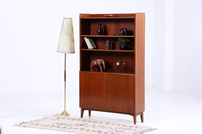 Vintage Regal 60er Jahre | Retro Bücherregal | Mid Century Fächerschrank Holz Aufbewahrung