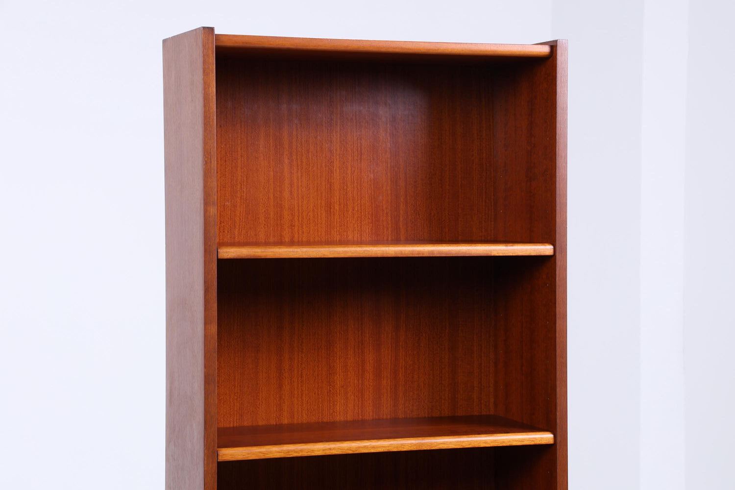 Vintage Teak Bücherregal | Mid Century Regal | 60er Retro Schrank Holz Aufbewahrung