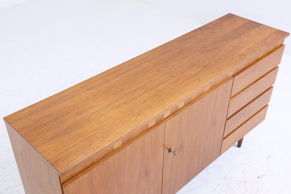 Vintage Sideboard 60er Jahre | Mid Century Schrank Anrichte Holz Aufbewahrung