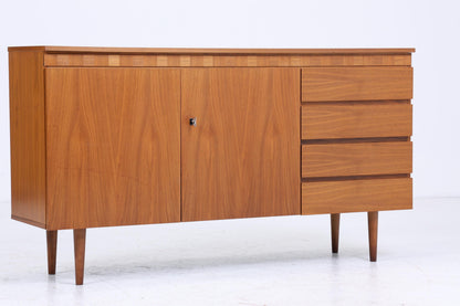 Vintage Sideboard 60er Jahre | Mid Century Schrank Anrichte Holz Aufbewahrung