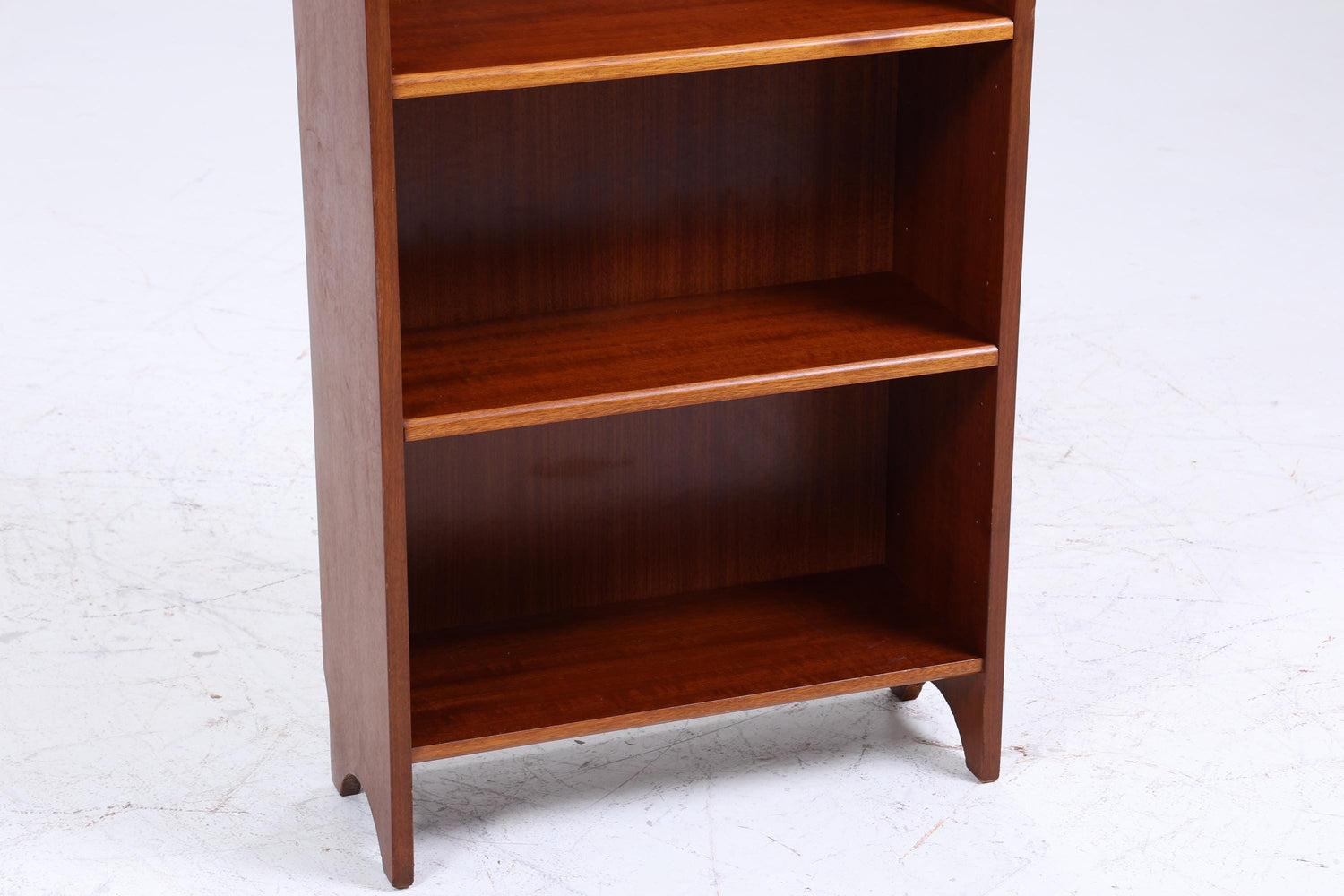 Vintage Teak Bücherregal | Mid Century Regal | 60er Retro Schrank Holz Aufbewahrung