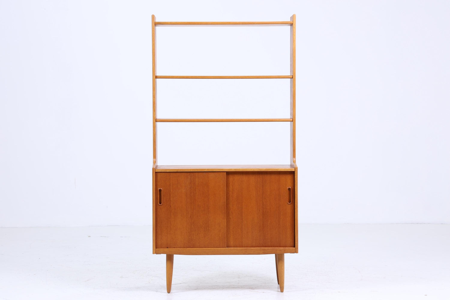 Vintage Regal 60er Jahre | Retro Bücherregal | Mid Century Fächerschrank Holz Aufbewahrung