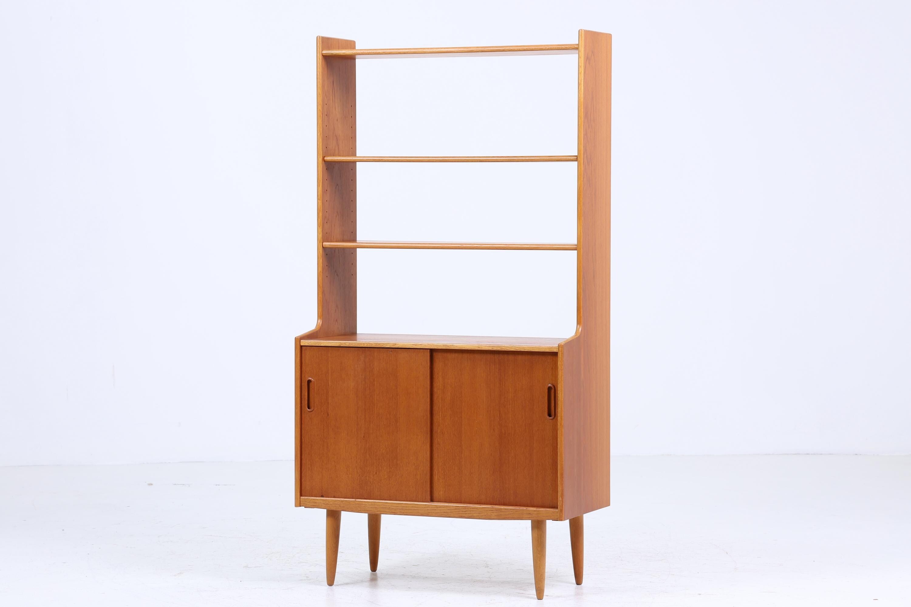 Vintage Regal 60er Jahre | Retro Bücherregal | Mid Century Fächerschrank Holz Aufbewahrung