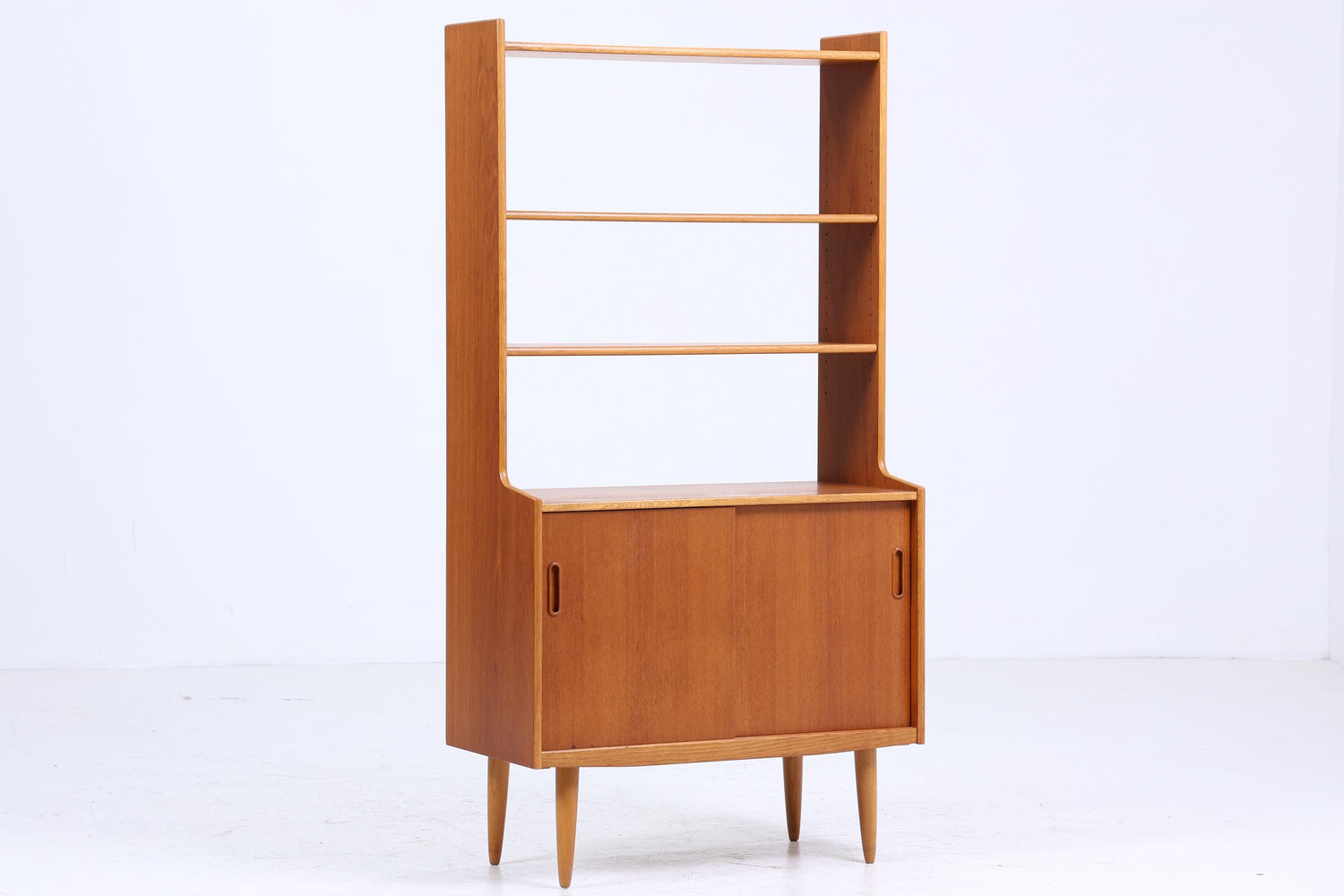 Vintage Regal 60er Jahre | Retro Bücherregal | Mid Century Fächerschrank Holz Aufbewahrung