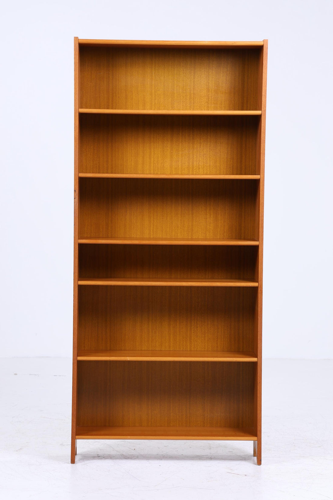 Vintage Teak Bücherregal | Mid Century Regal | 60er Retro Holz Aufbewahrung