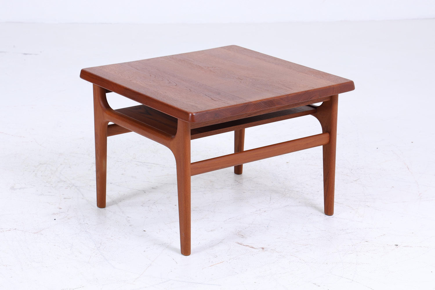 Niels Bach Møbelfabrik Teak Vintage Beistelltisch  | Mid Century Couchtisch Tisch Telefontisch 70er Jahre Retro Wohnzimmer