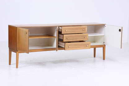 Palette Möbelwerk Sideboard 70er Jahre | Mid Century Nussbaum TV Board Schubladen Anrichte Schrank Retro 60er Holz Aufbewahrung