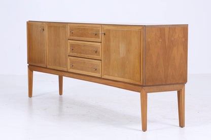 Palette Möbelwerk Sideboard 70er Jahre | Mid Century Nussbaum TV Board Schubladen Anrichte Schrank Retro 60er Holz Aufbewahrung