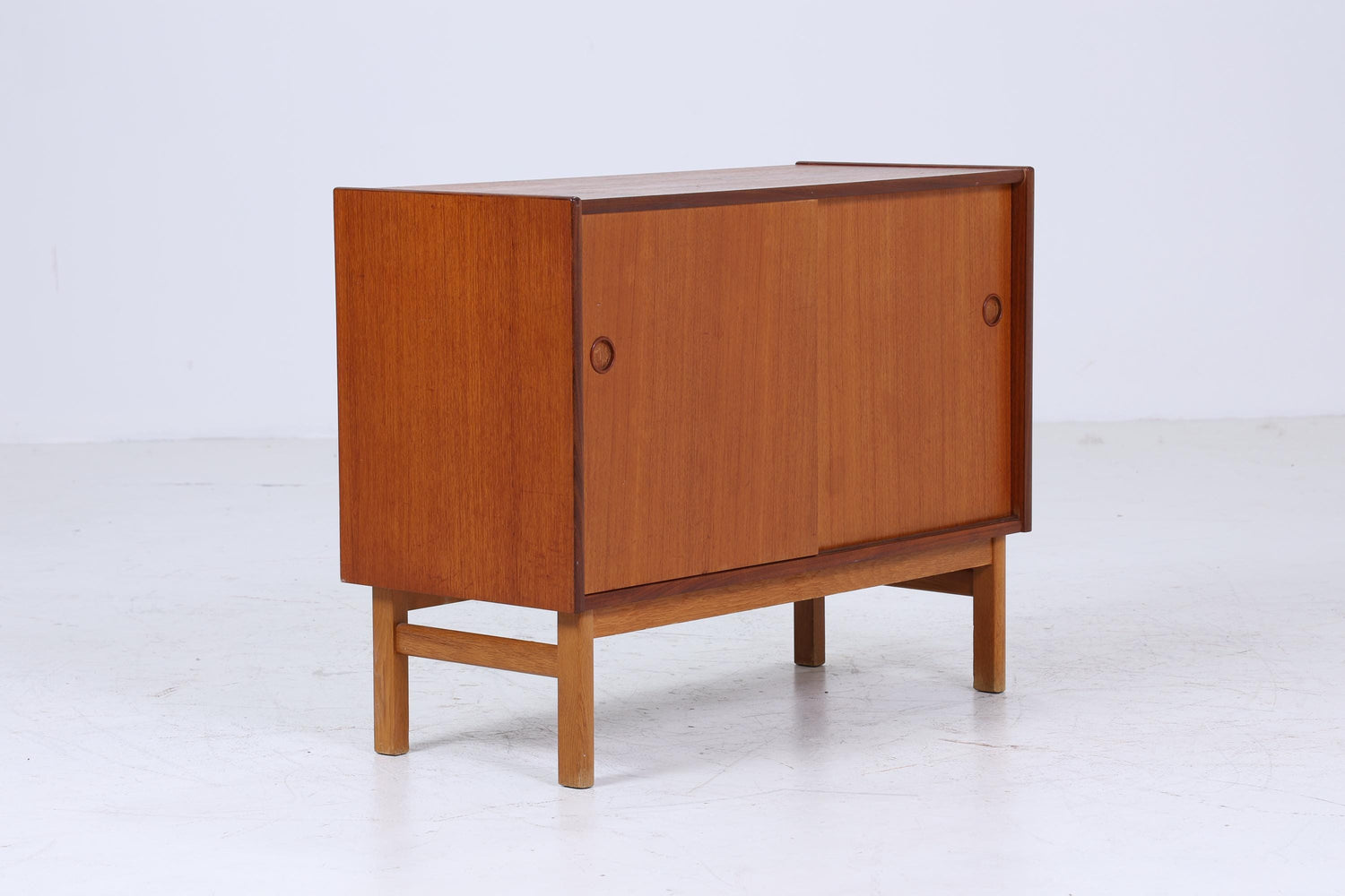 Wundervolle Mid Century Teak Kommode | Vintage Schubladen Schrank Holz Aufbewahrung