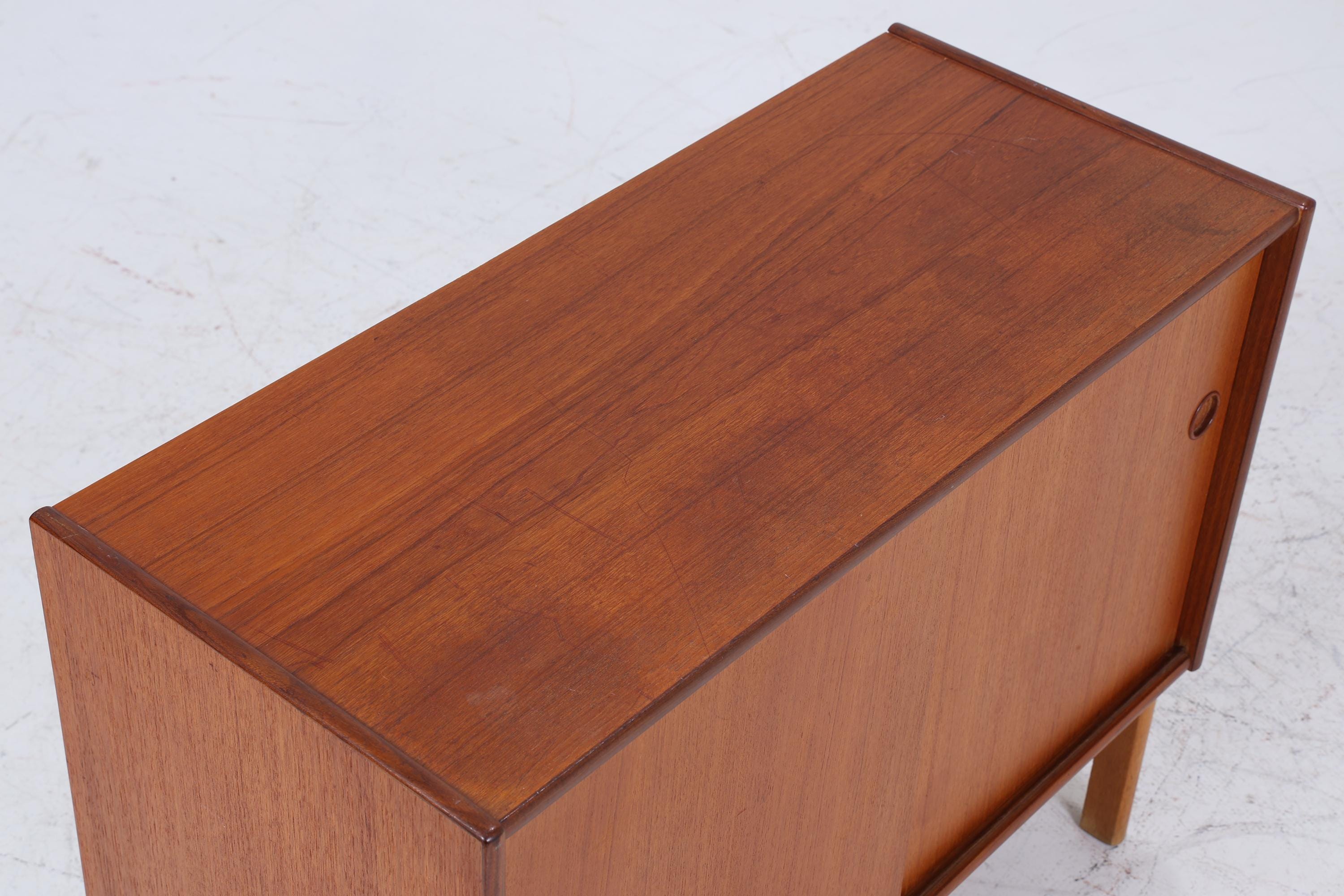 Wundervolle Mid Century Teak Kommode | Vintage Schubladen Schrank Holz Aufbewahrung