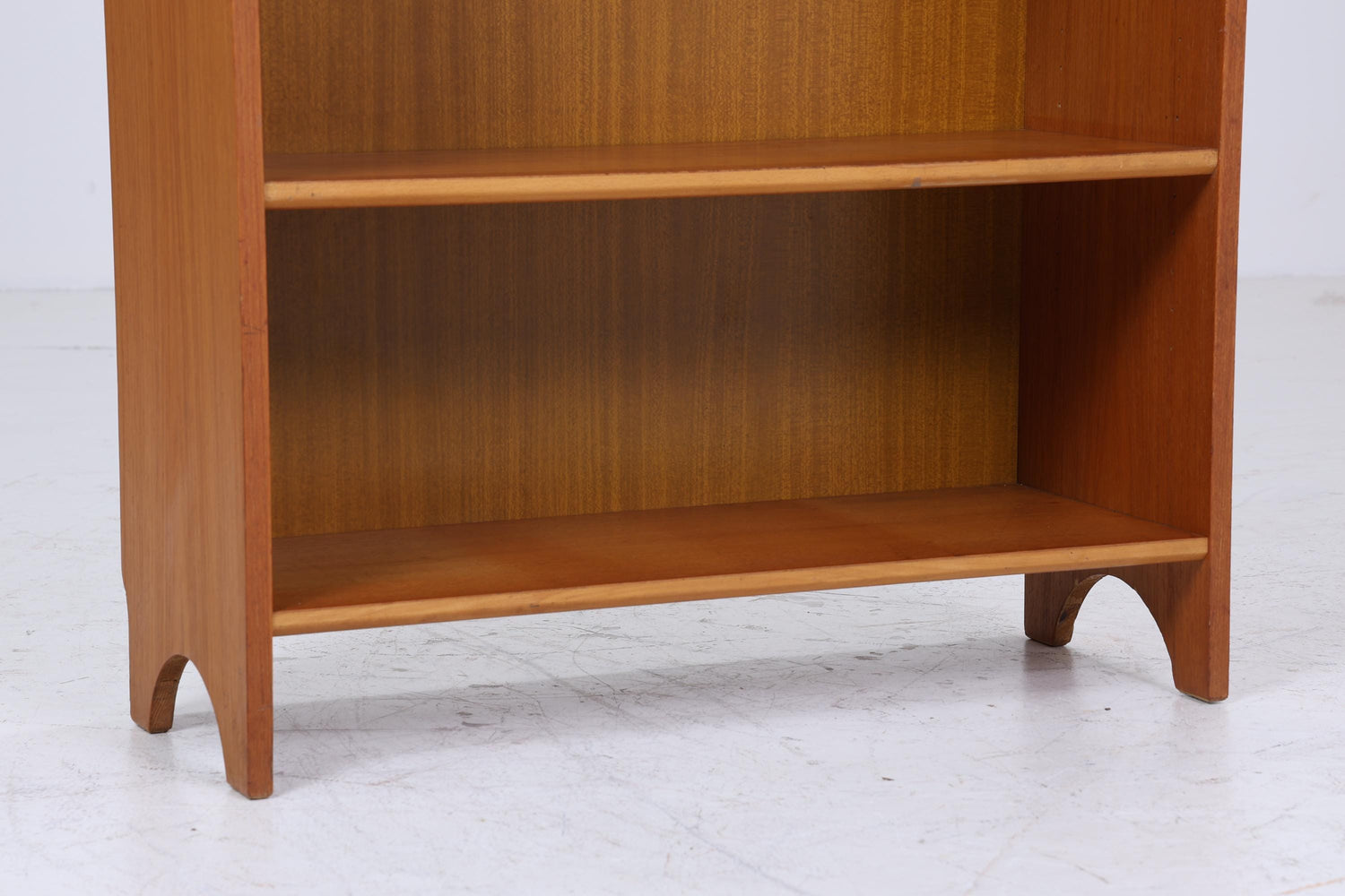 Mid Century Teak Bücherregal | Vintage Regal | 60er Retro Holz Aufbewahrung