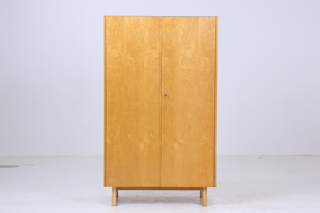 Schöner Hellerau Wäscheschrank 794/1b 60er Jahre | Mid Century Kleiderschrank Vorratsschrank Vintage Fächerschrank Retro 70er