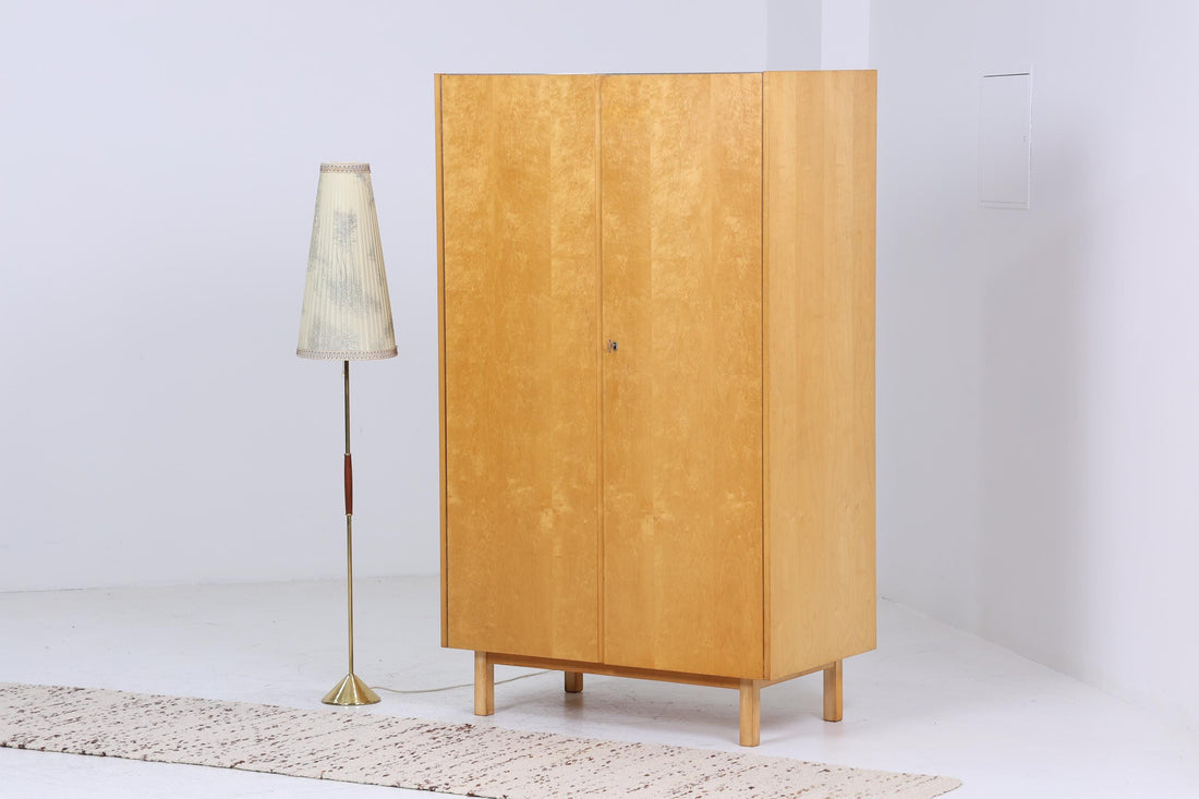 Schöner Hellerau Wäscheschrank 794/1b 60er Jahre | Mid Century Kleiderschrank Vorratsschrank Vintage Fächerschrank Retro 70er