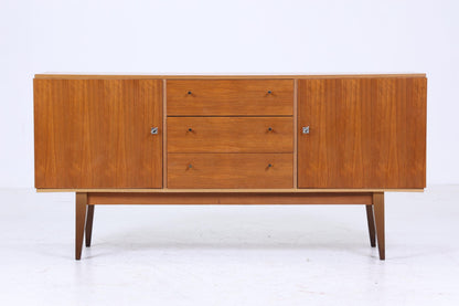 Mid Century Sideboard 60er Jahre | Mid Century Schubladen Anrichte Holz Aufbewahrung