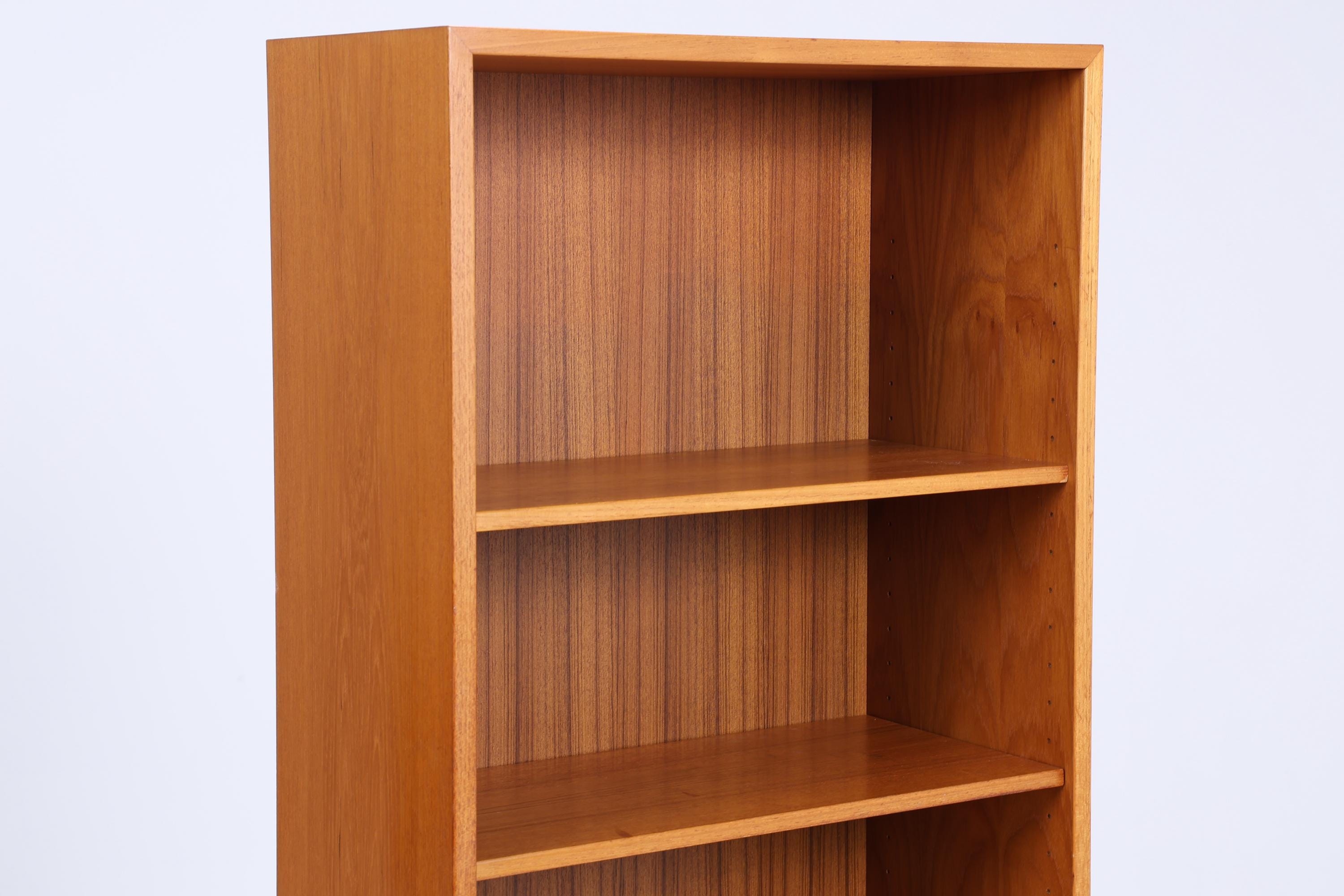 Mid Century Teak Bücherregal von Omann Jun | Vintage Regal | 60er Retro Holz Aufbewahrung