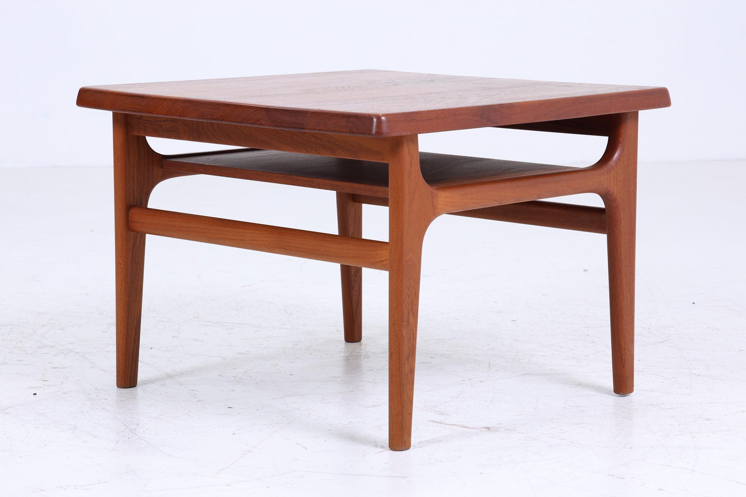 Niels Bach Møbelfabrik Teak Vintage Beistelltisch  | Mid Century Couchtisch Tisch Telefontisch 70er Jahre Retro Wohnzimmer