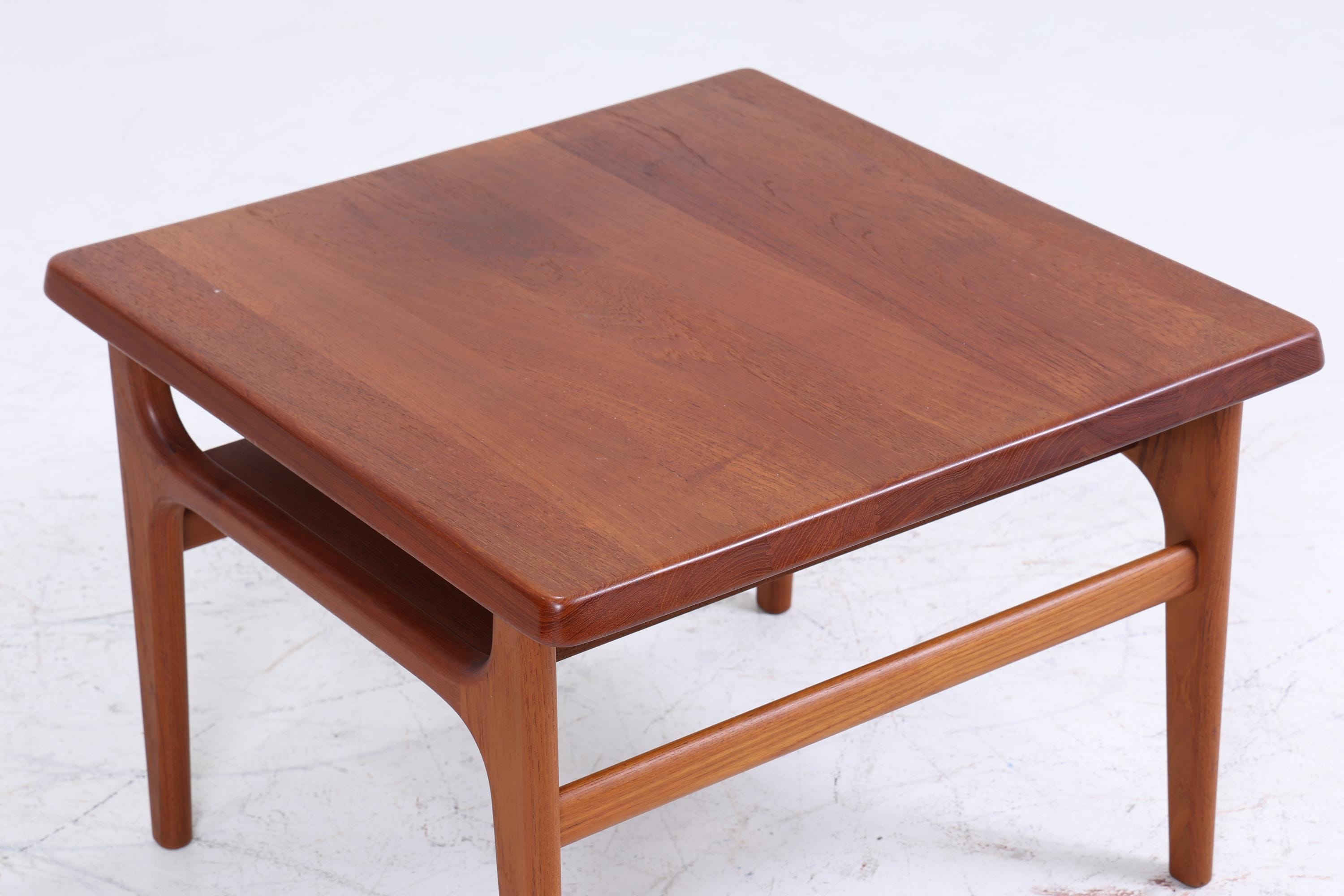 Niels Bach Møbelfabrik Teak Vintage Beistelltisch  | Mid Century Couchtisch Tisch Telefontisch 70er Jahre Retro Wohnzimmer