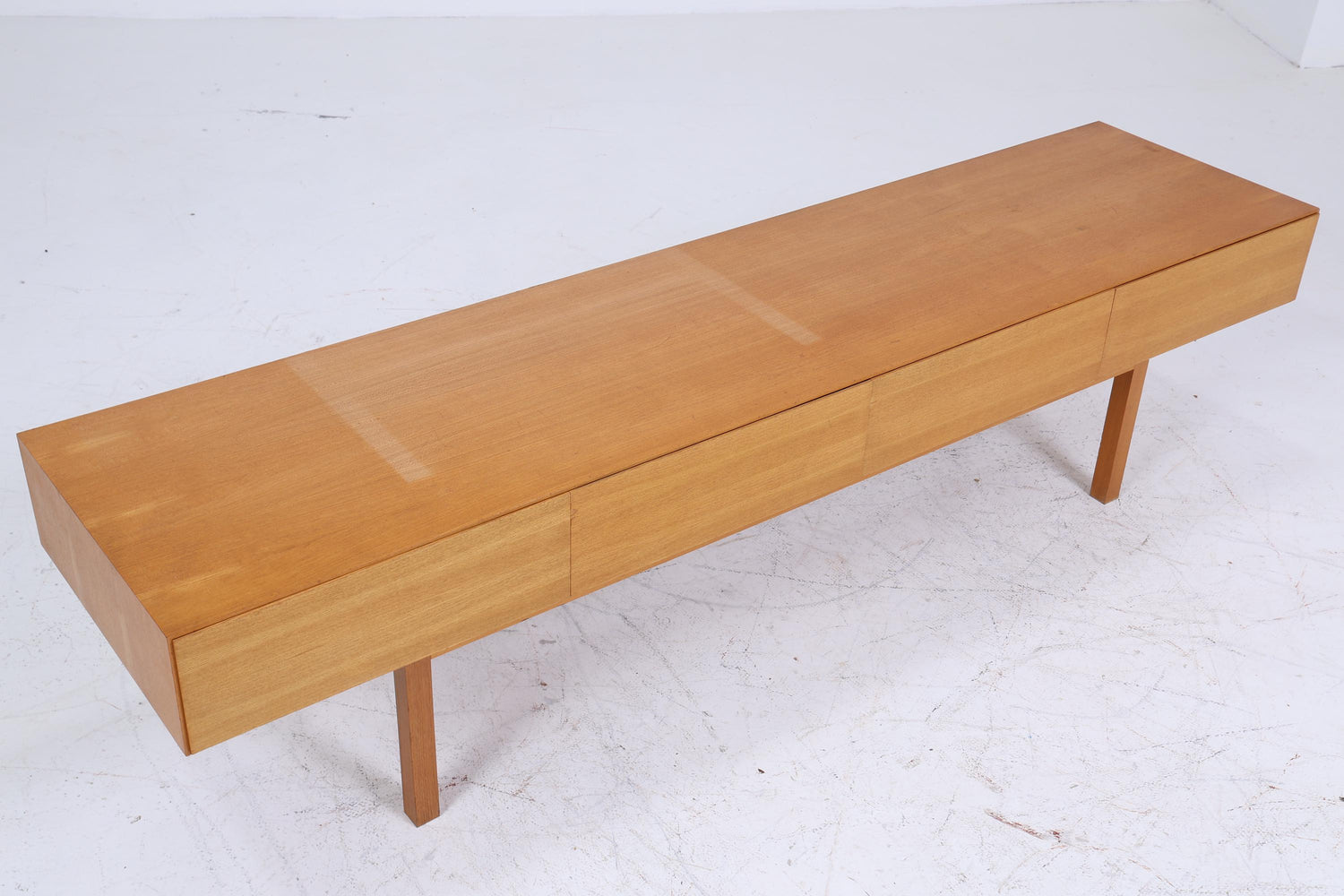 Vintage Lowboard 60er Jahre | Mid Century Schubladen Sideboard TV Board Retro 70er Aufbewahrung Holz