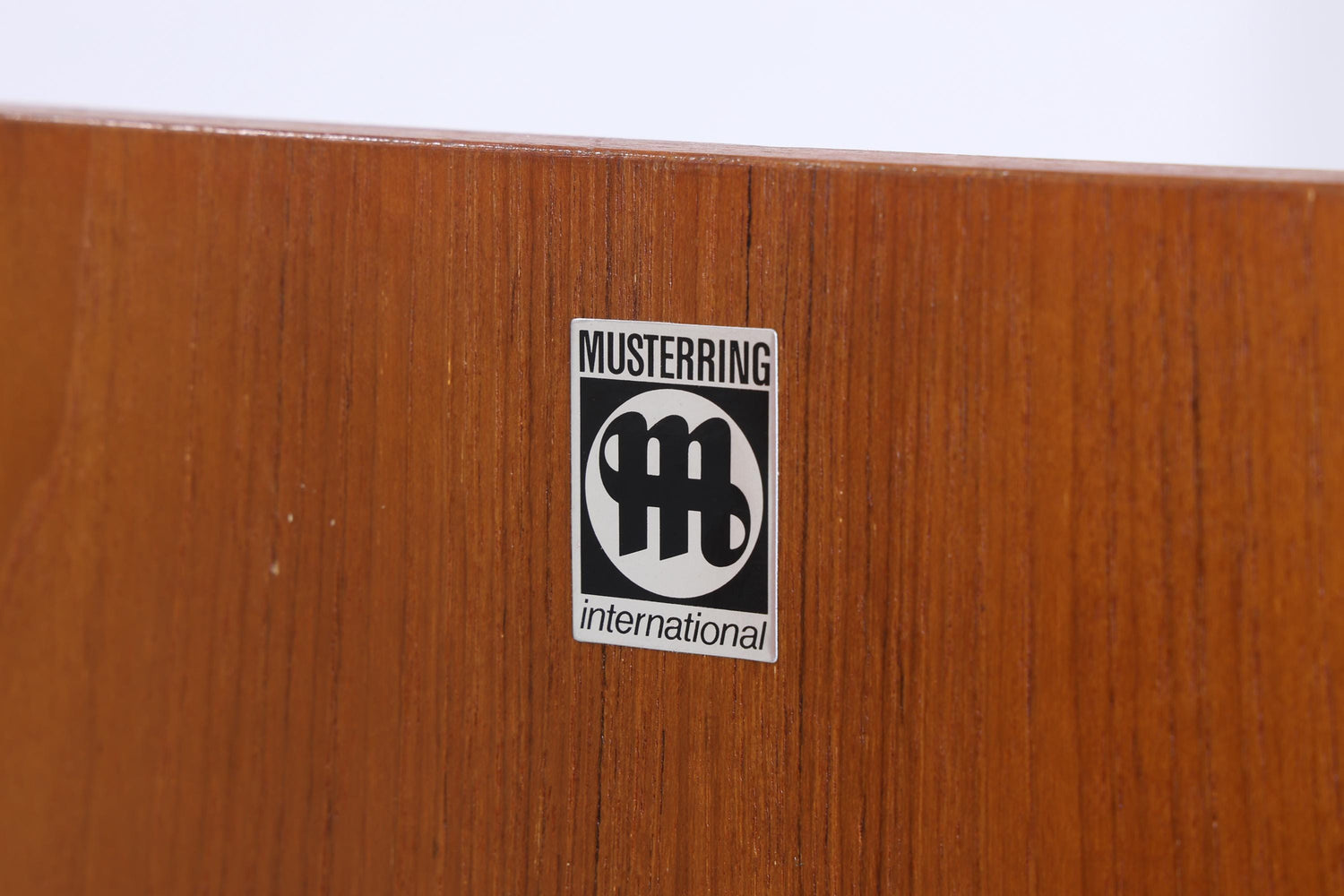 Vintage Musterring Teak Kleiderschrank | Mid Century Wäscheschrank | 60er Jahre Schrank | mit Fächern &amp; Kleiderstangen