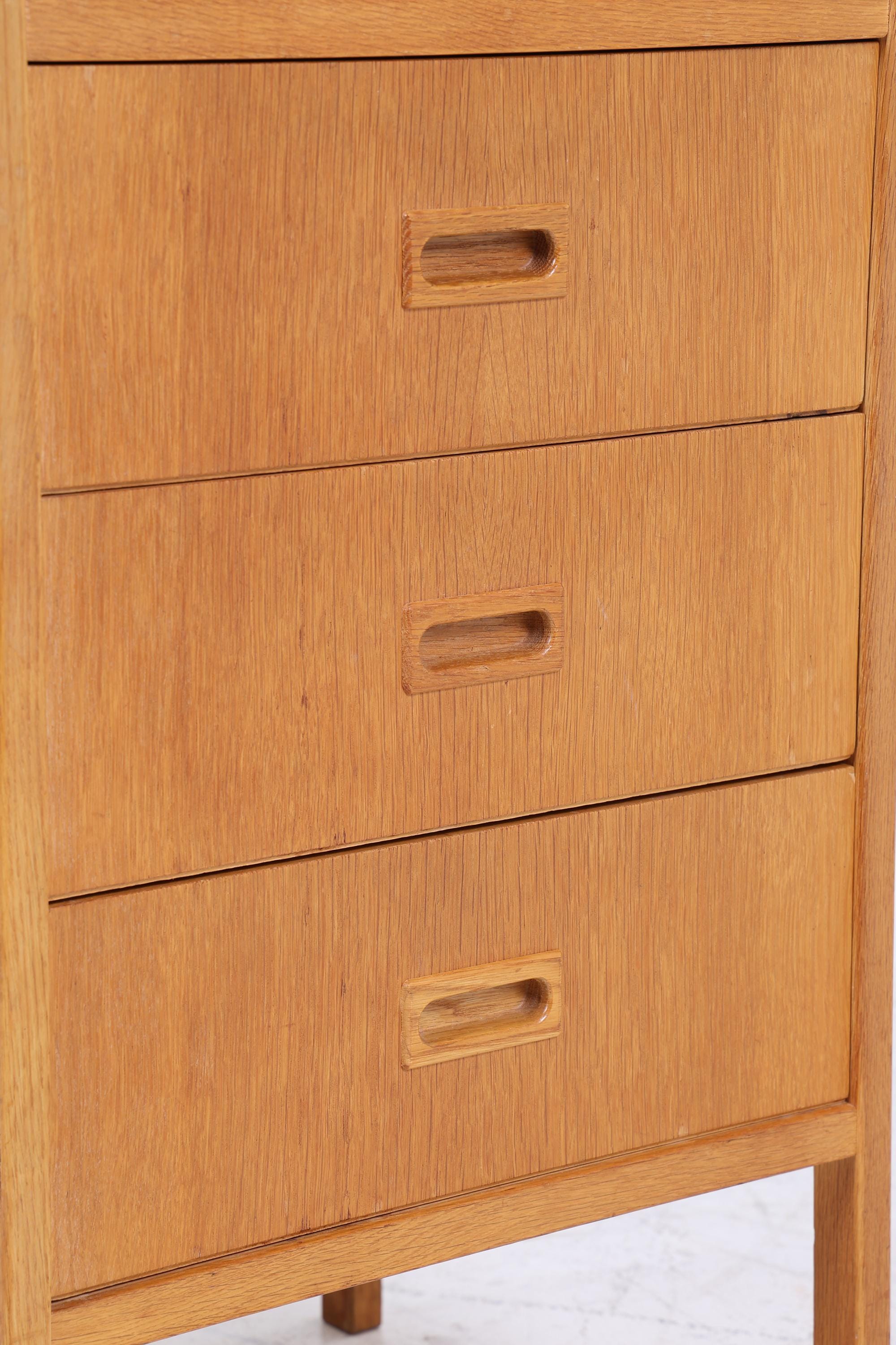 Vintage Schubladen Kommode von Bertil Fridhagen | Mid Century Schubladen Schrank | 60er Jahre Holz Aufbewahrung