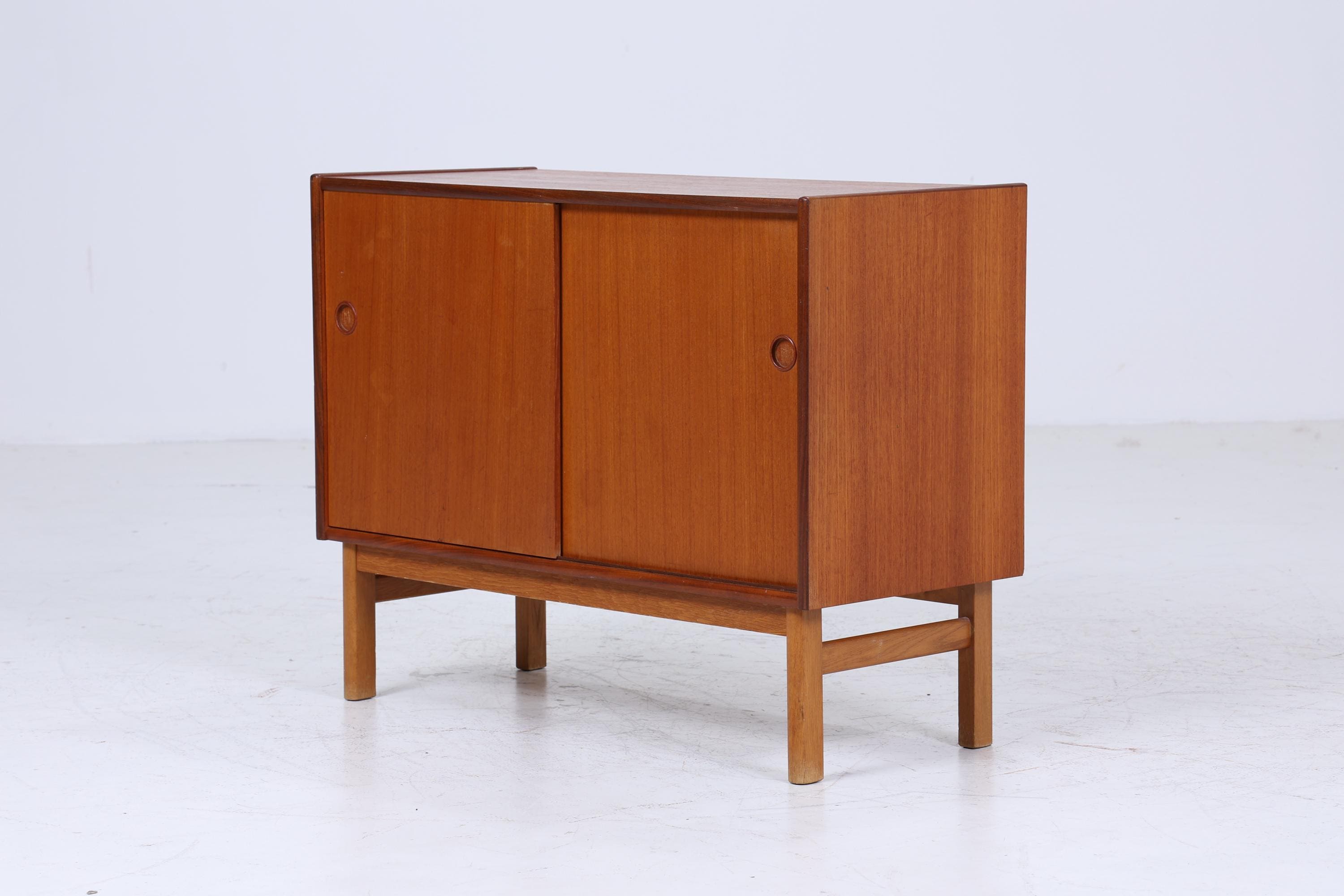 Wundervolle Mid Century Teak Kommode | Vintage Schubladen Schrank Holz Aufbewahrung