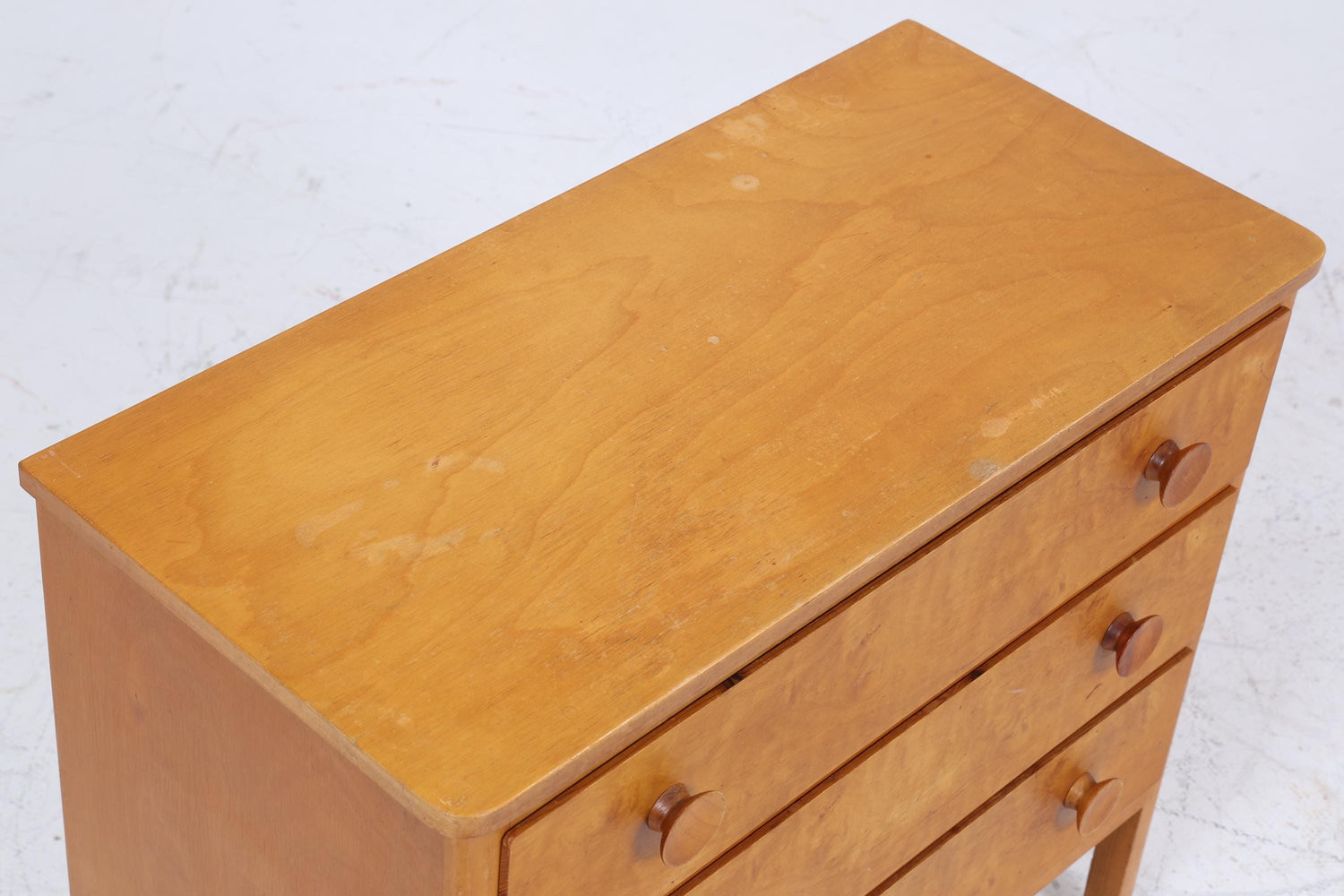 Mid Century Schubladen Kommode 60er | Vintage Schrank | Retro Holz Aufbewahrung