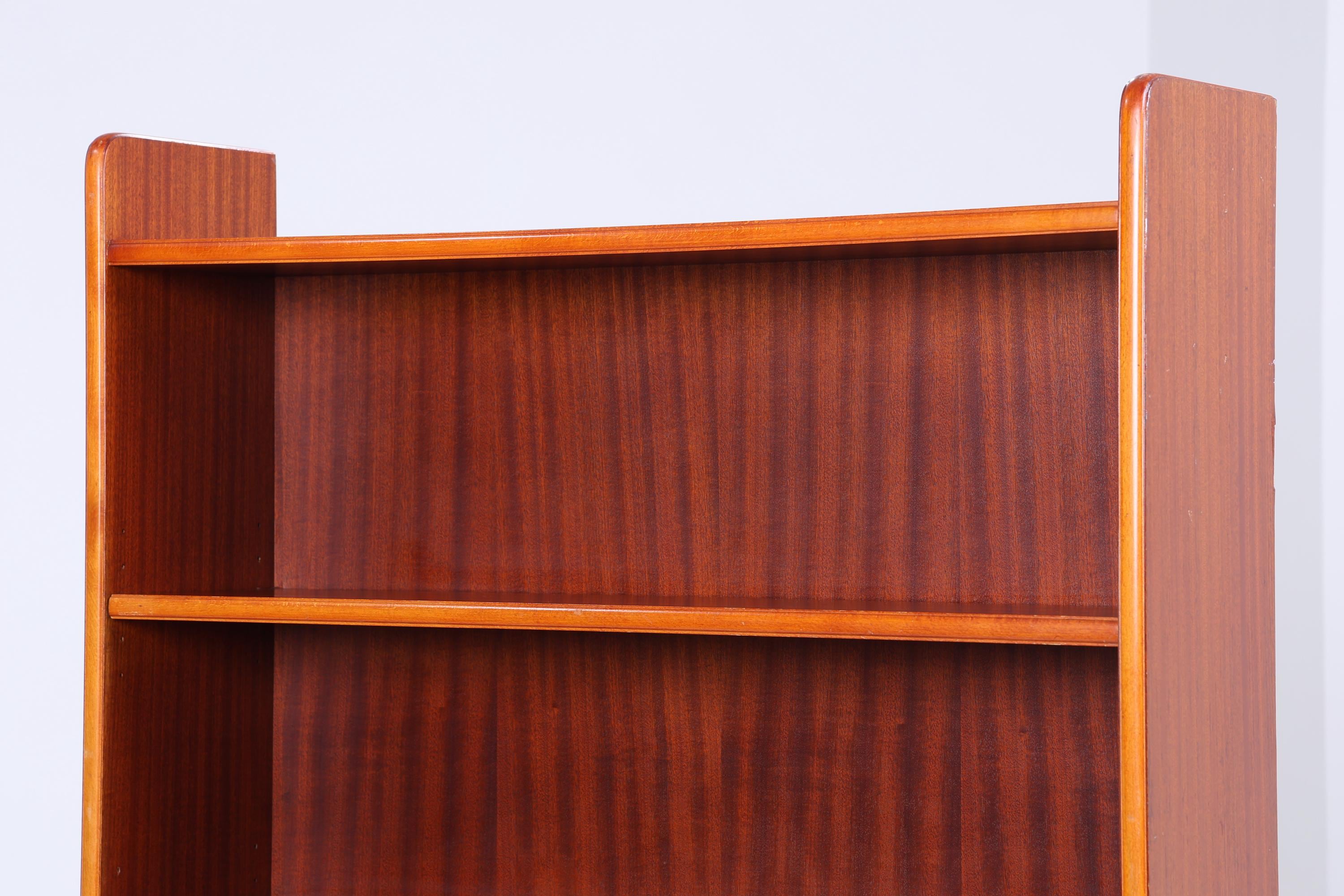 Wunderschönes Vintage Bücherregal 60er | Mid Century Regal Schmal | Retro Holz Aufbewahrung 70er Jahre