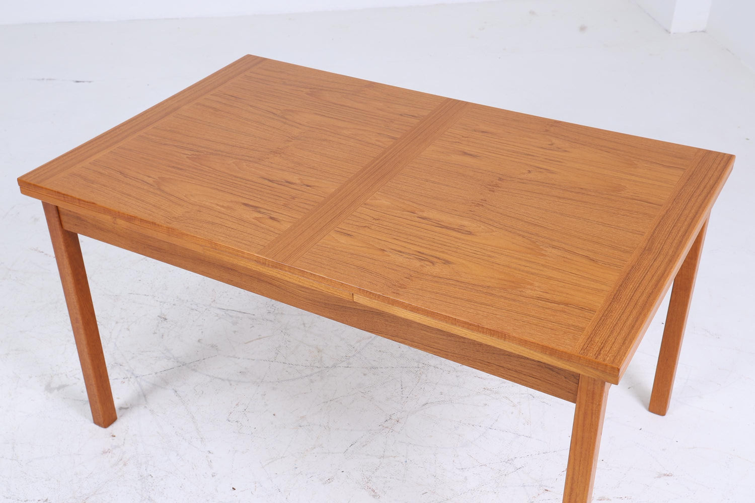 Hochwertiger Vintage Teak Küchentisch 60er Jahre | Mid Century Ausziehbarer Esstisch Tisch Retro