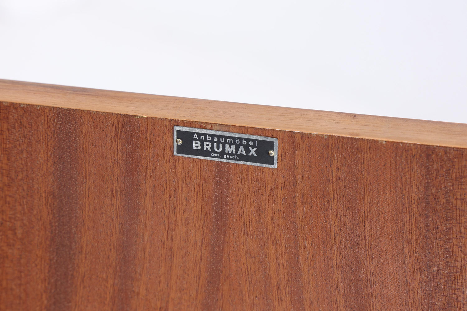 Vintage Schreibtisch von Brumax 60er Jahre | Mid Century Schubladen Arbeitstisch Bürotisch Tisch Retro Holz