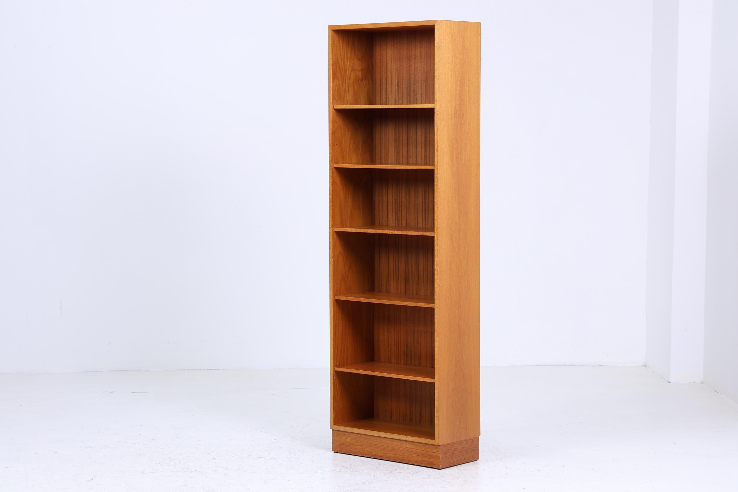 Mid Century Teak Bücherregal von Omann Jun | Vintage Regal | 60er Retro Holz Aufbewahrung