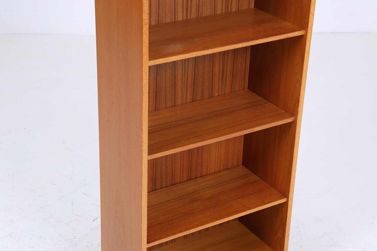 Mid Century Teak Bücherregal von Omann Jun | Vintage Regal | 60er Retro Holz Aufbewahrung