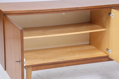 Mid Century Sideboard 60er Jahre | Vintage Schubladen Anrichte Holz Aufbewahrung