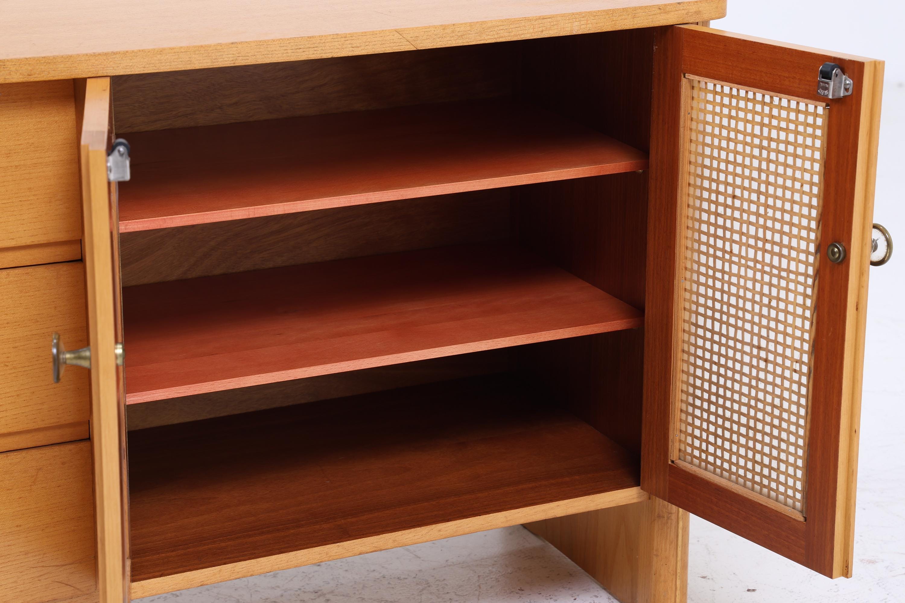 ❌SALE❌ Vintage Kommode 60er Jahre | Mid Century Schubladen Schrank | Retro Holz Aufbewahrung