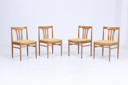 1v4 Vintage Holz Stühle aus den 60ern | Mid Century Küchen Stuhl Esszimmerstühle Vintage Retro