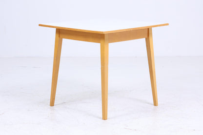 Kleiner Vintage Küchentisch 60er Jahre | Mid Century Esstisch Tisch Retro 70er Holz Resopal