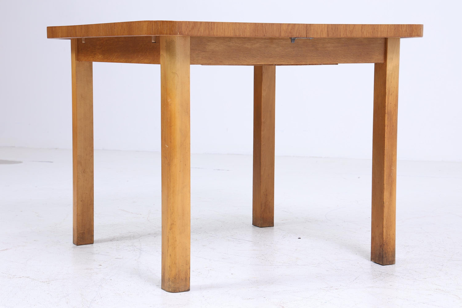 Klassischer Vintage Küchentisch 60er Jahre | Mid Century Esstisch Tisch Retro 70er Holz Ausklappbar