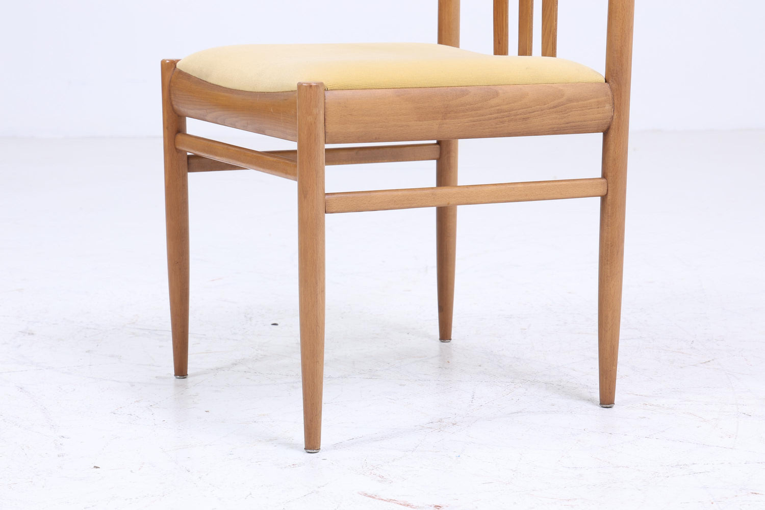 1v4 Vintage Holz Stühle aus den 60ern | Mid Century Küchen Stuhl Esszimmerstühle Vintage Retro
