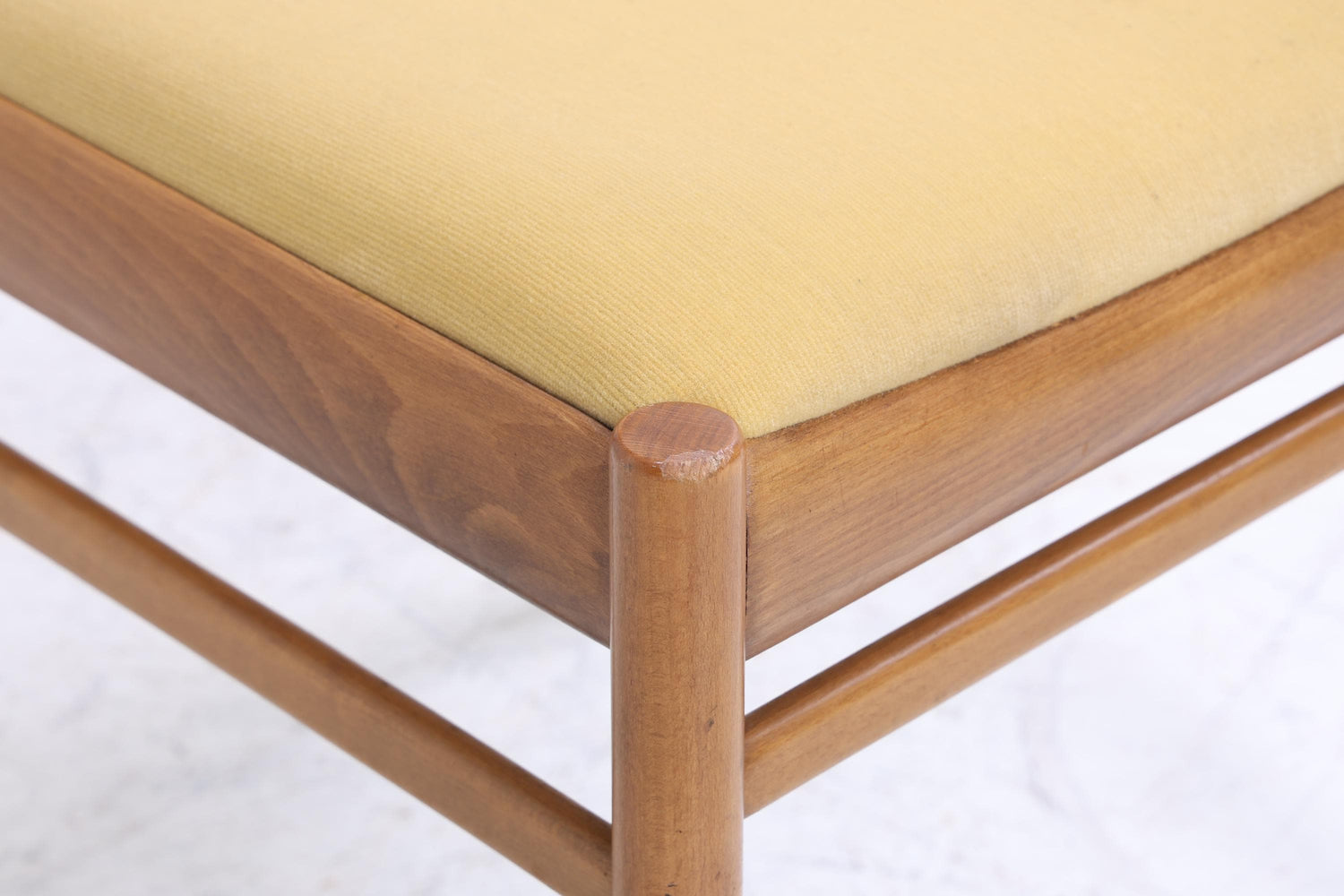 1v4 Vintage Holz Stühle aus den 60ern | Mid Century Küchen Stuhl Esszimmerstühle Vintage Retro