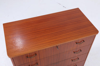 Vintage Schubladen Kommode 60er Jahre | Mid Century Schrank | Retro Holz Aufbewahrung