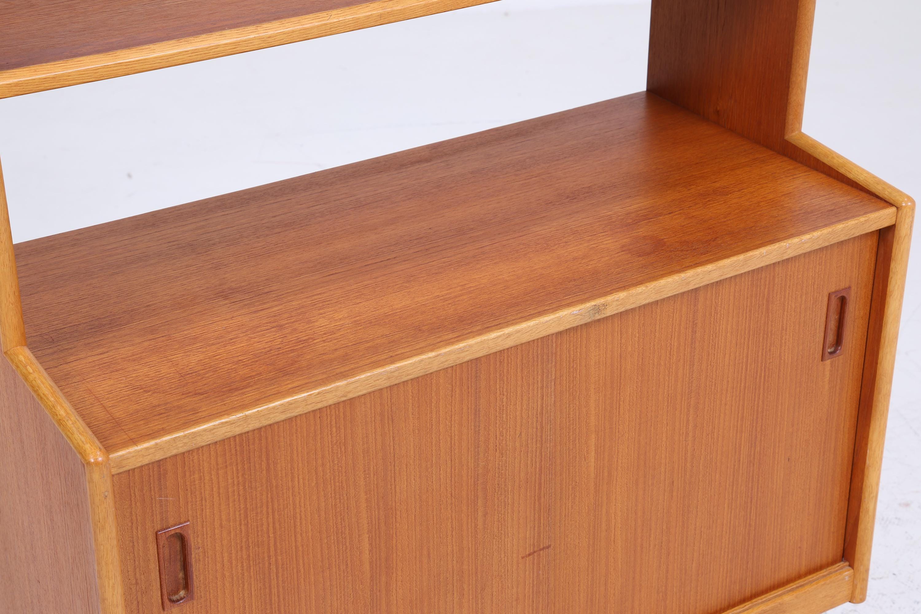 Mid-Century Regal 60er | Vintage Bücherregal | Retro Holz Aufbewahrung 70er Jahre