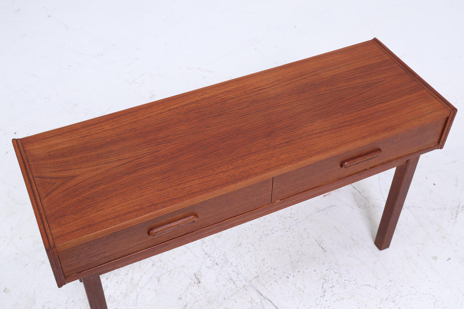 ❌SALE❌ Kleine Mid Century Teak Kommode | Vintage Schubladen Schrank Holz Aufbewahrung 50er 60er Nachttisch Blumentisch