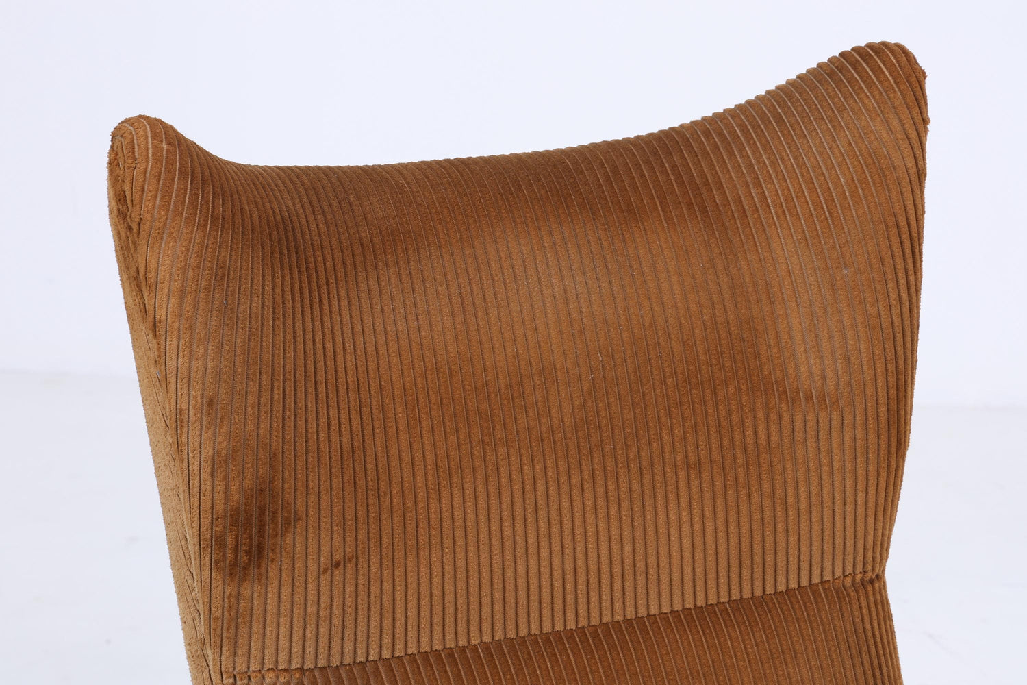 Vintage Sessel von Knoll Antimott, Brauner Polstersessel, verstellbarer Lounge-Sessel mit Holzarmlehnen, Mid-Century Möbel