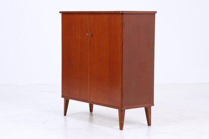 Zeitloser Vintage Schrank 60er Jahre | Mid Century Wäscheschrank Schubladen Fächerschrank Holz Retro Aufbewahrung