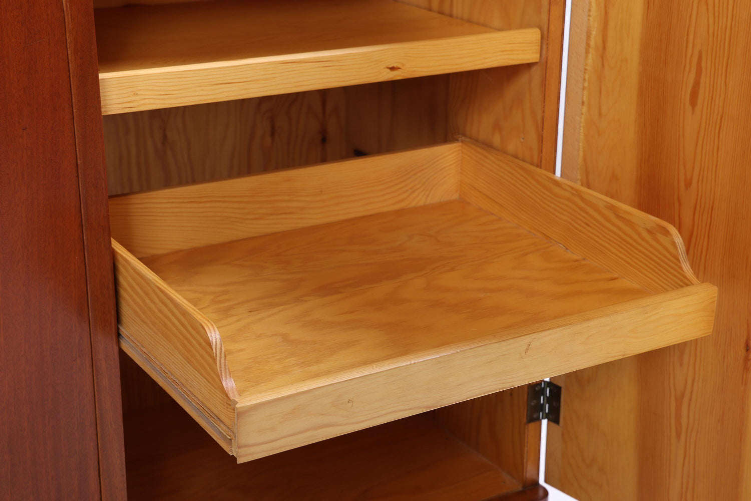 Zeitloser Vintage Schrank 60er Jahre | Mid Century Wäscheschrank Schubladen Fächerschrank Holz Retro Aufbewahrung