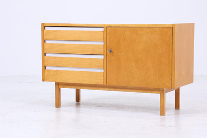 ❌SALE❌ Vintage Hellerau 794/9-16 Kommode aus Birkenholz | Mid Century Schubladen Schrank | Holz Aufbewahrung