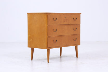 Vintage Schubladen Kommode | Mid Century Schubladen Schrank |  60er 70er Jahre Holz Aufbewahrung