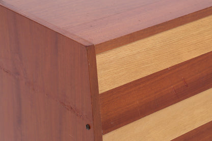 Vintage Schuhkommode aus den 60er Jahren | Mid Century Schrank Kommode Retro Schuhschrank Flur Holz Aufbewahrung