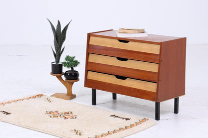 Vintage Schuhkommode aus den 60er Jahren | Mid Century Schrank Kommode Retro Schuhschrank Flur Holz Aufbewahrung