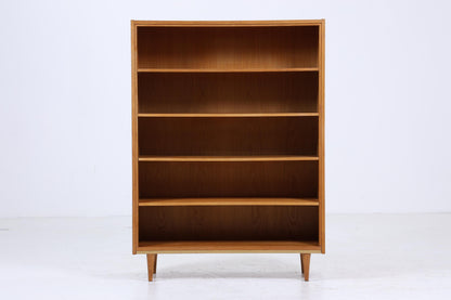 Vintage Hellerau Bücherregal 414/K | Mid Century Schrank aus Eiche | Retro Regal Holz Aufbewahrung