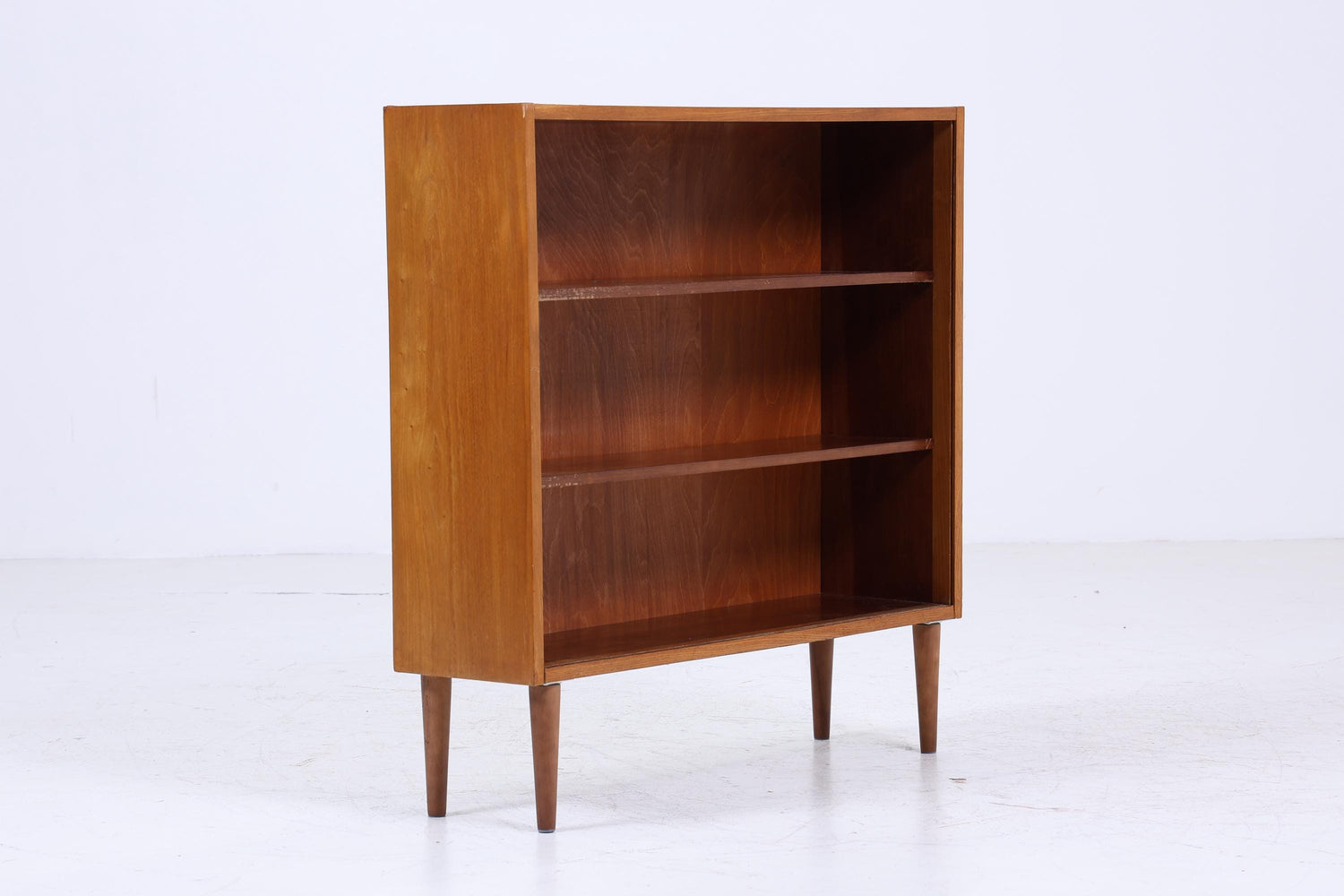 Offene Vintage Hellerau Kommode aus Esche | Mid Century Schrank Vintage Flur Aufbewahrung Retro Holz 60er 70er Jahre